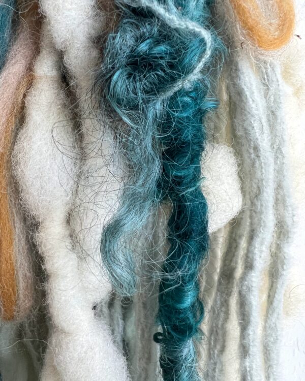 Teal Flower Weave